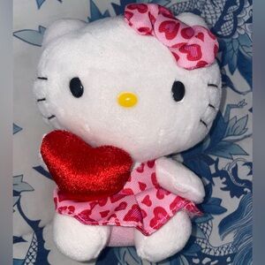 Valentines Hello Kitty TY Plush with Heart